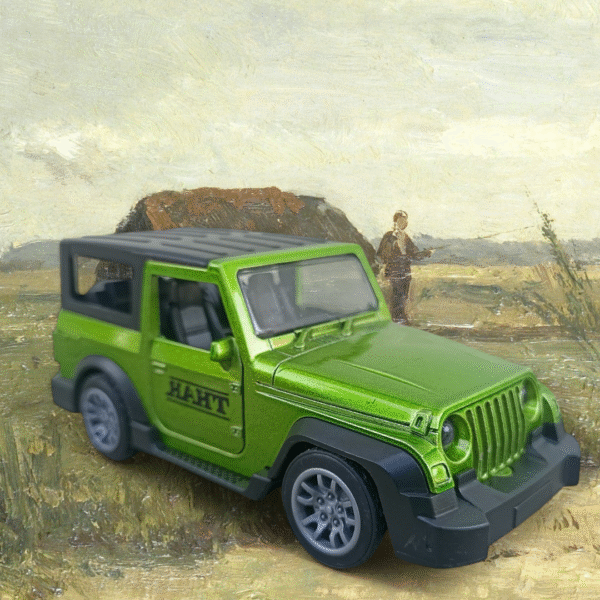 Mahindra Thar Die-Cast Toy Car - Brilliant Green