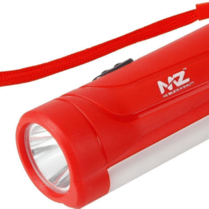 Pocketlite DL100, Rechargeable 1W LED Torch Cum Emergency 2W Sidelight, Type-B/Micro-USB Fast Charging, Overcharge & Deep Discharge Protection, Powered by Li-Ion Battery