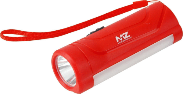Pocketlite DL100, Rechargeable 1W LED Torch Cum Emergency 2W Sidelight, Type-B/Micro-USB Fast Charging, Overcharge & Deep Discharge Protection, Powered by Li-Ion Battery
